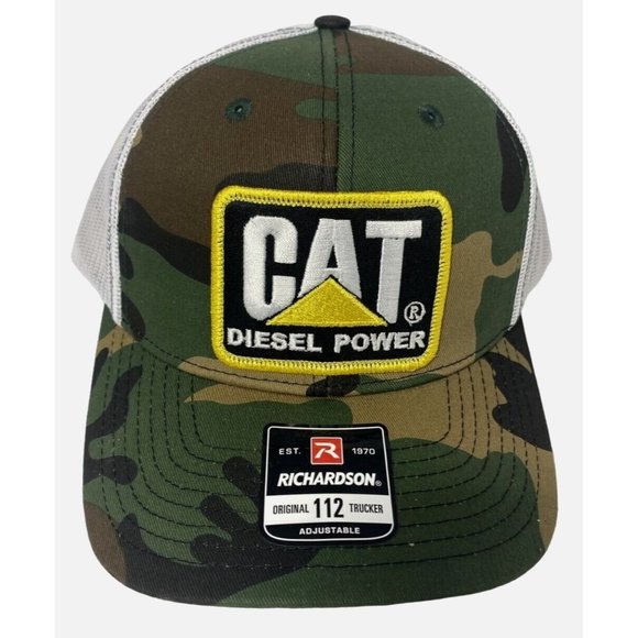 Caterpillar CAT Richardson 112 Snap Back Trucker Hat - Picture 5 of 5